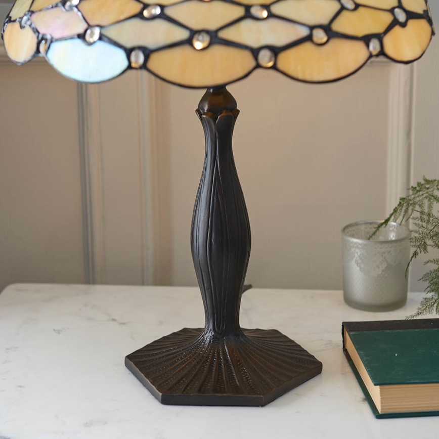 Endon 64301 - Tischleuchte PEARL 1xE27/60W/230V d 37 cm