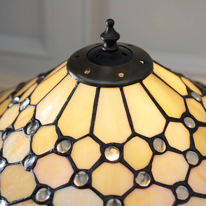 Endon 64301 - Tischleuchte PEARL 1xE27/60W/230V d 37 cm