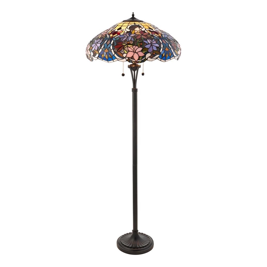 Endon 64323 - Stehleuchte SULLIVAN 2xE27/60W/230V Ø 56 cm