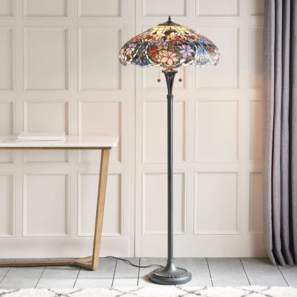 Endon 64323 - Stehleuchte SULLIVAN 2xE27/60W/230V Ø 56 cm
