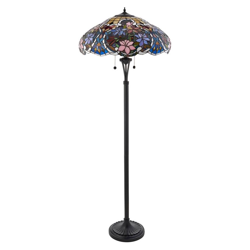 Endon 64323 - Stehleuchte SULLIVAN 2xE27/60W/230V Ø 56 cm