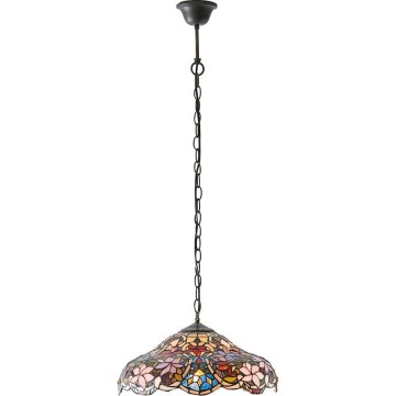 Endon 64325 - Kettenpendelleuchte SULLIVAN 1xE27/60W/230V Ø 40 cm