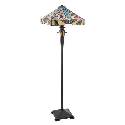 Endon 64383 - Stehlampe WILLIOW 2xE27/60W/230V Ø 42,5 cm