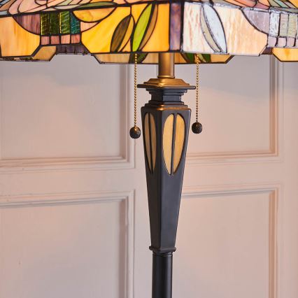 Endon 64383 - Stehlampe WILLIOW 2xE27/60W/230V Ø 42,5 cm