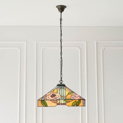 Endon 64384 - Hängeleuchte mit Kette WILLOW 3xE27/60W/230V