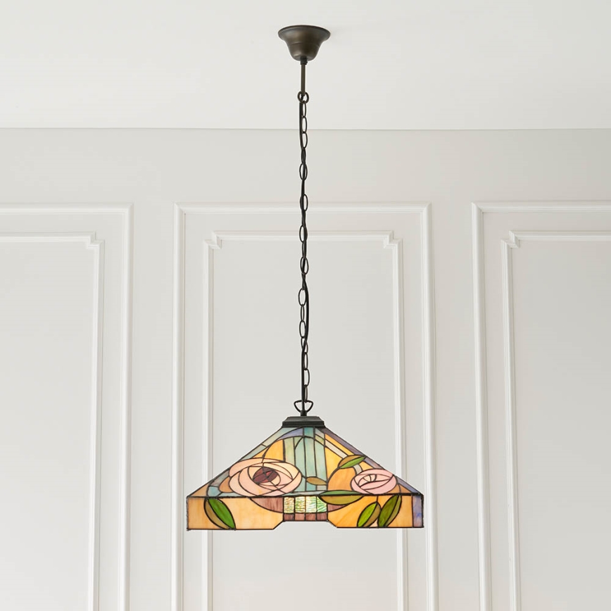 Endon 64384 - Hängeleuchte mit Kette WILLOW 3xE27/60W/230V