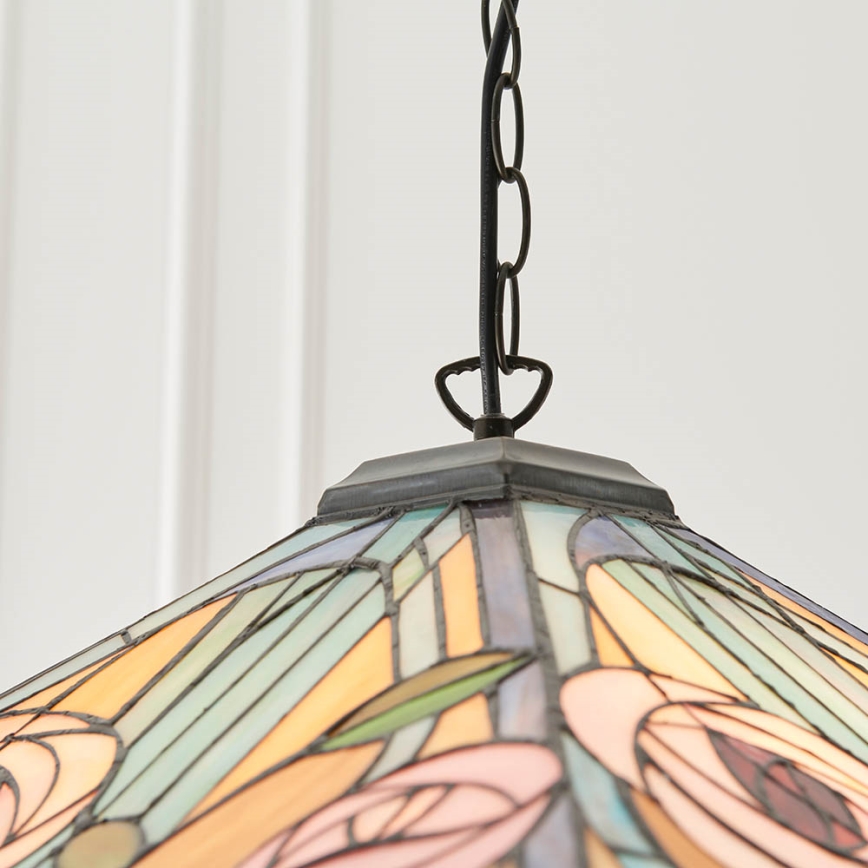Endon 64384 - Hängeleuchte mit Kette WILLOW 3xE27/60W/230V