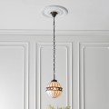 Endon 67044 - Tiffany-Kronleuchter an Kette FARGO 1xE14/40W/230V Ø 25,5 cm