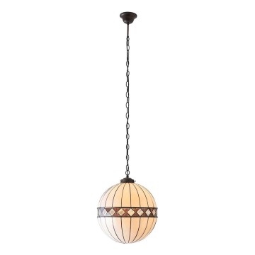 Endon 67045 - Hängeleuchte an Kette FARGO 1xE27/60W/230V d 40 cm
