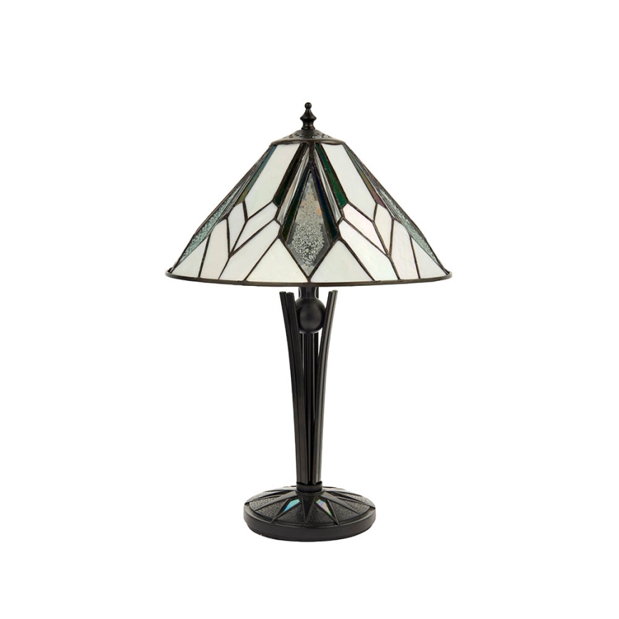 Endon 70365 - Tiffany-Tischleuchte ASTORIA 1x E14/40W/230V, Ø 30 cm