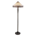 Endon 70936 - Stehleuchte FARGO 2xE27/60W/230V Ø 50 cm