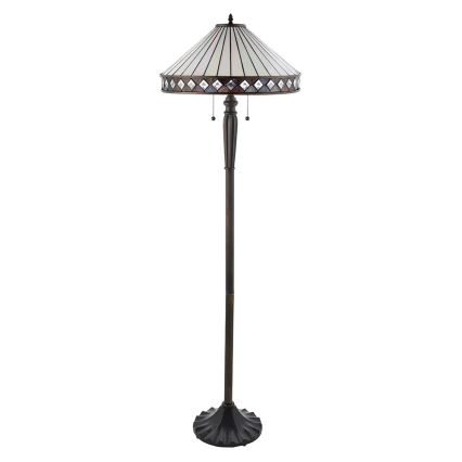 Endon 70936 - Stehleuchte FARGO 2xE27/60W/230V Ø 50 cm