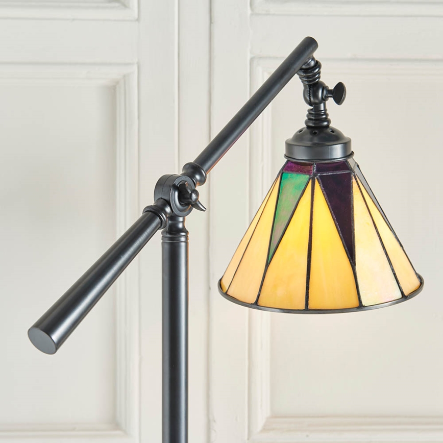 Endon 74355 - Stehleuchte DARK STAR 1xE14/40W/230V