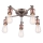 Endon 76336 - Strahler HAL 5xE27/10W/230V bronzen/kupfern
