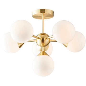 Endon 76501 - Stabpendelleuchte OSCAR 6xG9/5W/230V goldfarben