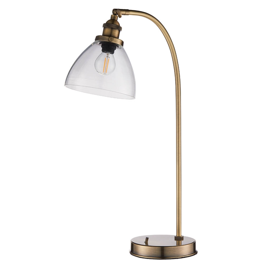 Endon 77859 - Tischlampe HANSEN 1xE14/40W/230V Messing