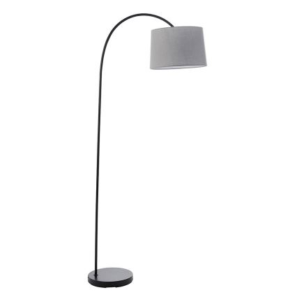 Endon 78163 - Stehlampe CARLSON 1xE27/60W/230V grau/schwarz