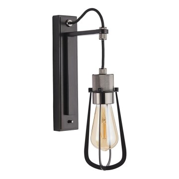 Endon 80950 - Wandleuchte URBAN 1xE27/6W/230V schwarz