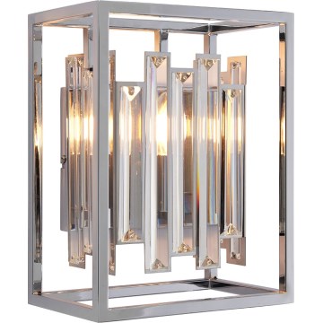Endon 81932 - Wandleuchte ACADIA 1xE14/40W/230V glänzender Chrom