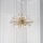 Endon 81935 - Kronleuchter an Kette, 8xE14/40W/230V, goldfarben