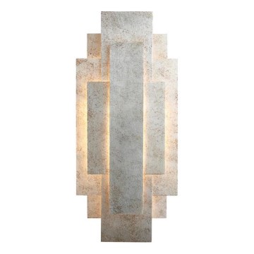 Endon 90451 - Wandleuchte ALZARE 2xG9/3W/230V weiße Patina