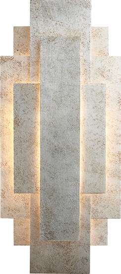 Endon 90451 - Wandleuchte ALZARE 2xG9/3W/230V weiße Patina
