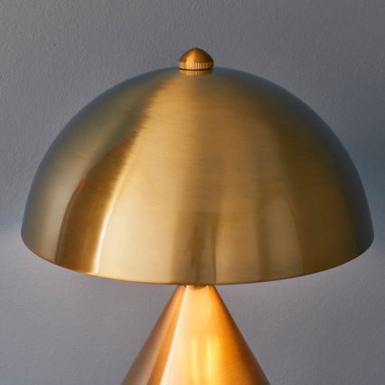 Endon 90522 - Tischlampe NOVA 1xE27/60W/230V Messing