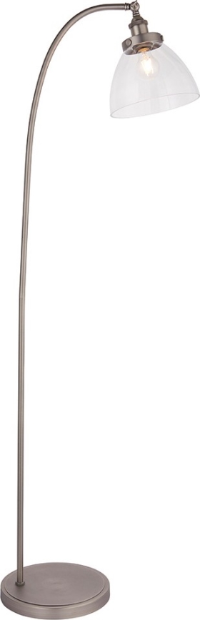 Endon 91741 - Stehleuchte HANSEN 1xE27/40W/230V, mattchrom