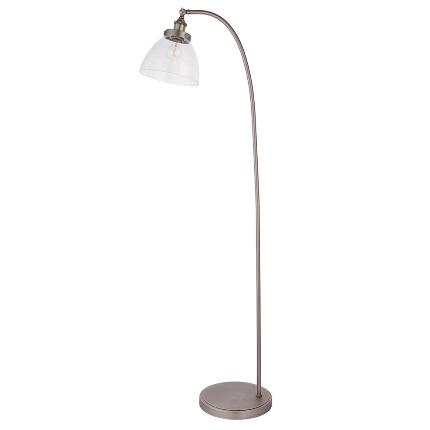 Endon 91741 - Stehleuchte HANSEN 1xE27/40W/230V, mattchrom
