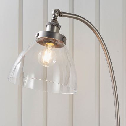 Endon 91741 - Stehleuchte HANSEN 1xE27/40W/230V, mattchrom