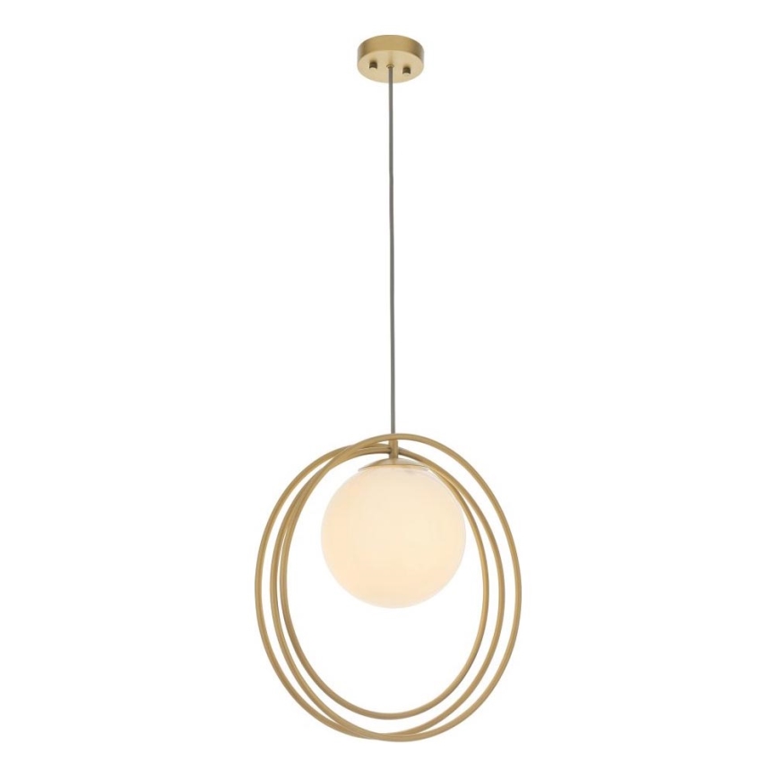 Endon 92488 - Hängeleuchte EMILIO 1xE27/10W/230V goldfarben