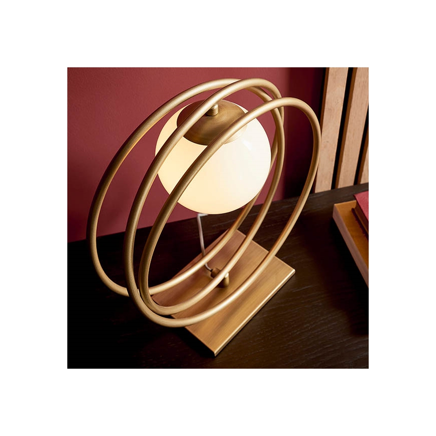 Endon 92491 - Tischleuchte EMILIO 1xG9/3W/230V goldfarben