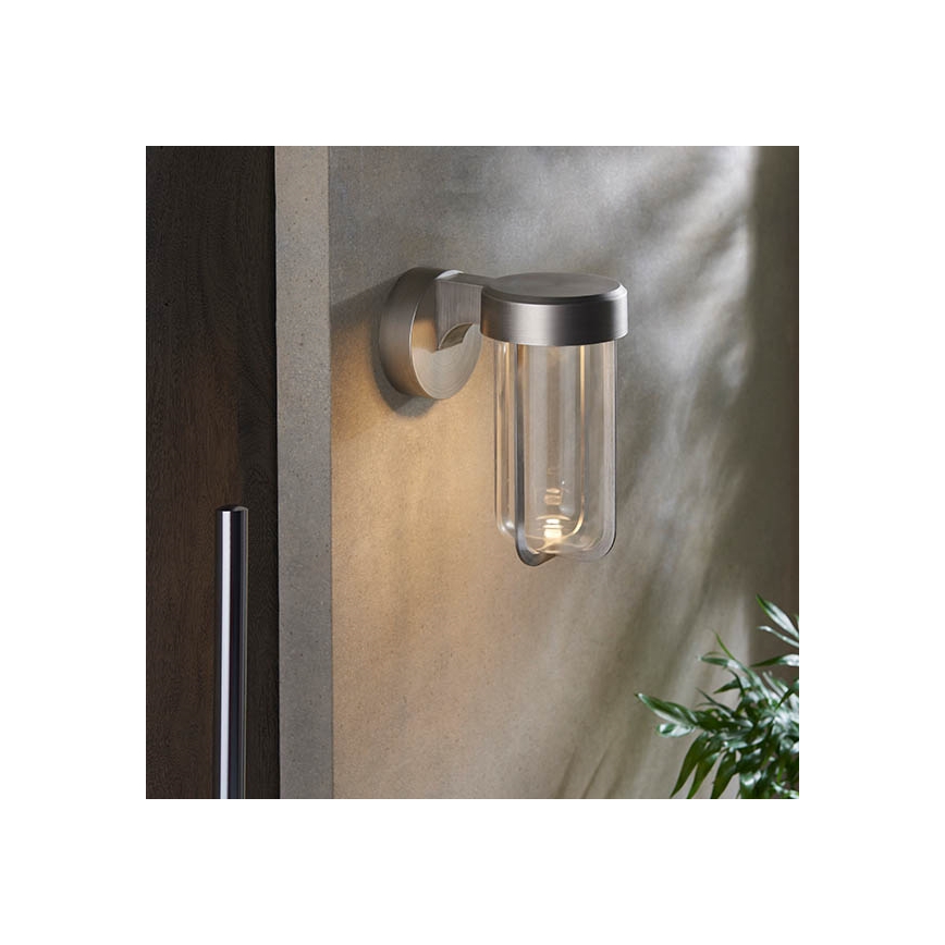 Endon 92782 - LED-Bad-Wandleuchte, 8W/230V, IP44, 2700K, matt-chrom