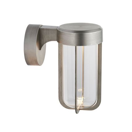 Endon 92782 - LED-Bad-Wandleuchte, 8W/230V, IP44, 2700K, matt-chrom