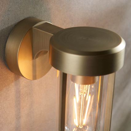 Endon 92855 - Badezimmer-Wandleuchte 1xE27/6W/230V IP44 Messing