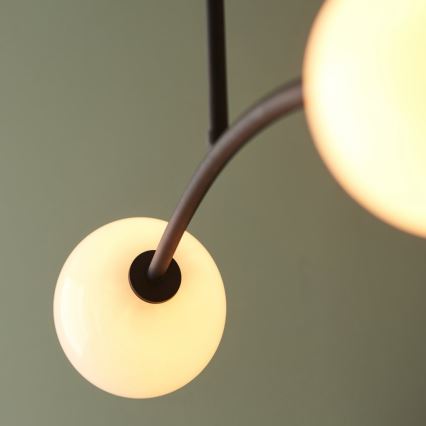 Endon 92940 - BALANCE Stangen-Pendelleuchte 4xG9/3W/230V schwarz/weiß