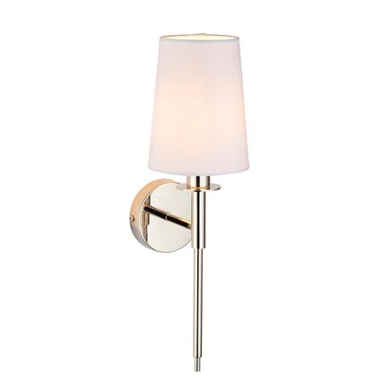 Endon 92949 - Wandleuchte 1xE14/6W/230V weiß/glänzender Chrom