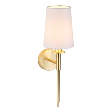 Endon 92955 - Wandleuchte 1xE14/6W/230V weiß/gold