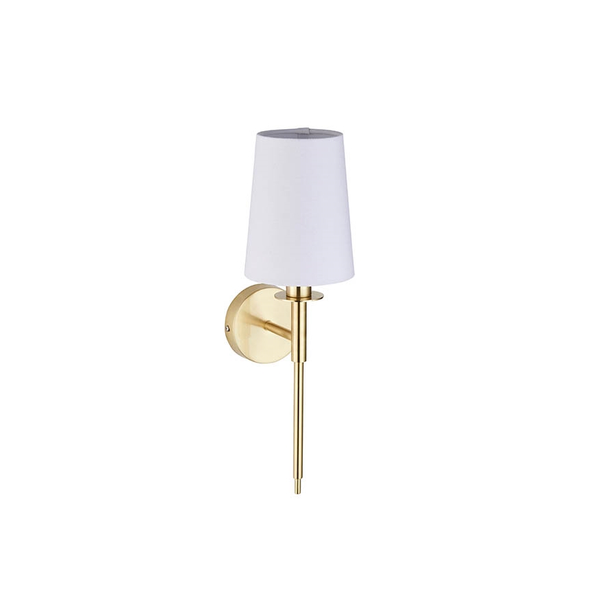 Endon 92955 - Wandleuchte 1xE14/6W/230V weiß/gold