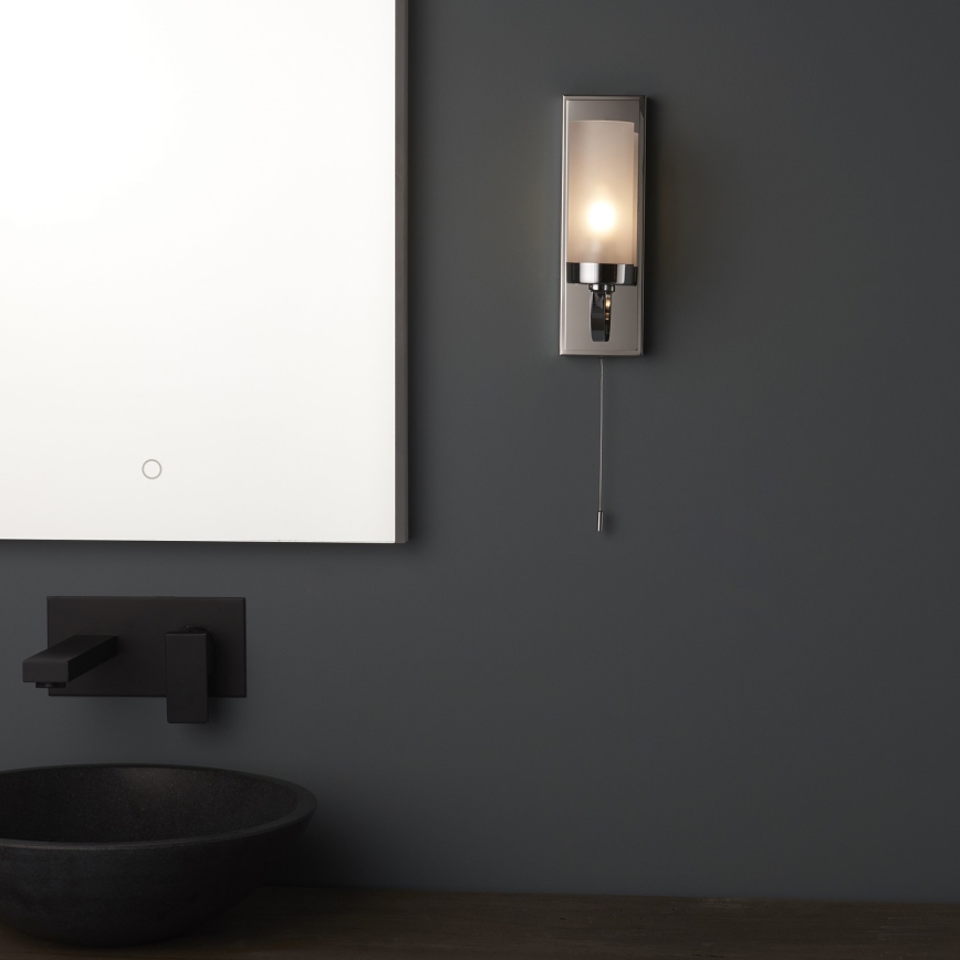 Endon 92960 - Badezimmer-Wandleuchte EDREA 1xG9/3W/230V IP44 glänzender Chrom