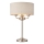 Endon 94369 - Tischleuchte HIGHCLERE 3xE14/18W/230V beige/matt Chrom