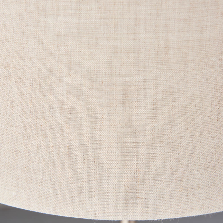 Endon 94369 - Tischleuchte HIGHCLERE 3xE14/18W/230V beige/matt Chrom