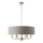 Endon 94373 - Hängeleuchte an Kette HIGHCLERE 6xE14/40W/230V grau/glänzendes Chrom
