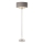 Endon 94378 - Stehleuchte HIGHCLERE 1xE14/40W/230V grau/glänzendes Chrom
