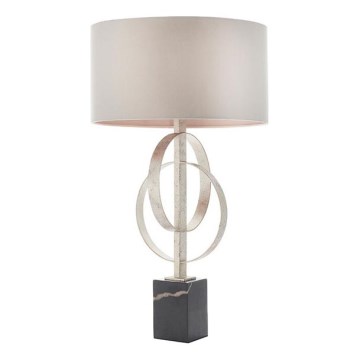 Endon 95217 - Tischleuchte 1xE27/10W/230V grau/schwarz