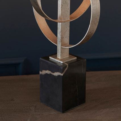 Endon 95217 - Tischleuchte 1xE27/10W/230V grau/schwarz