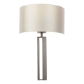 Endon 95449 - Wandleuchte 1xE27/10W/230V beige/mattchrom