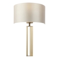 Endon 95452 - Wandleuchte 1xE27/10W/230V beige/gold