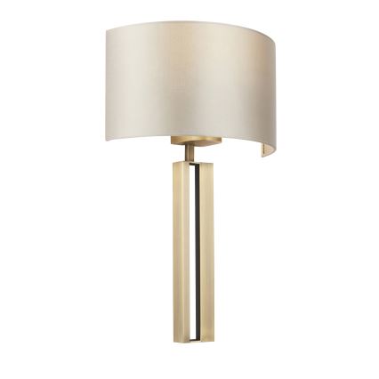 Endon 95452 - Wandleuchte 1xE27/10W/230V beige/gold