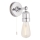 Endon 95505 - Badezimmer-Wandleuchte MILLER 1xE27/6W/230V IP44 glänzender Chrom
